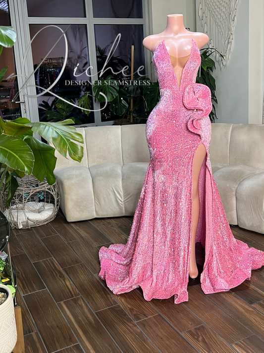 Ruffle my Split w/ Flare Bottom